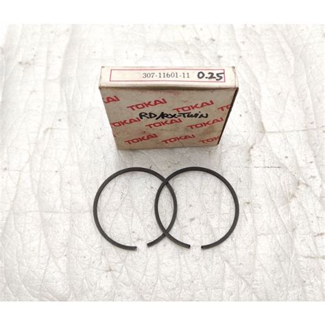 Jual Ring Piston Seher Yamaha RD125 RX125 Twin RX Twin Os 25 Nos Japan