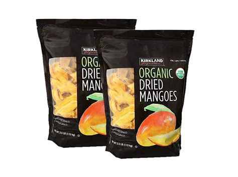 Kirkland Signature Organic Dried Mangoes Lbs Costco