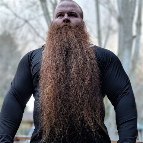 Chris Gingerbeardbarbell On Instagram Strong Dude With An Epic Ginger Beard Beard No