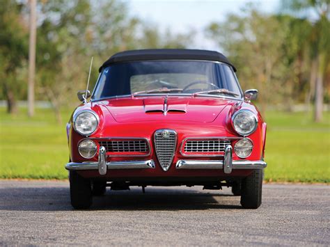 1959 Alfa Romeo 2000 Spider By Touring Fort Lauderdale 2018 RM