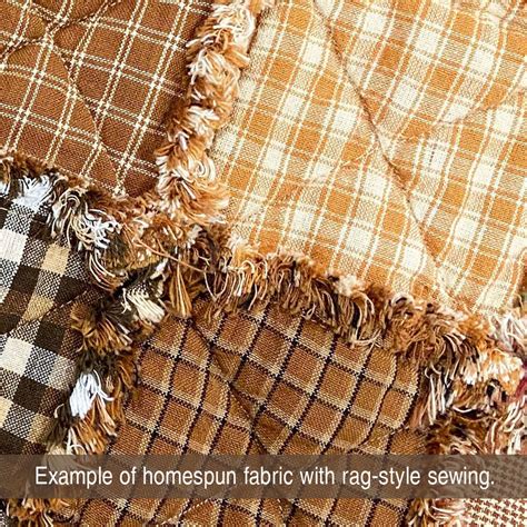 Honey 4 Homespun Cotton Fabric Jubilee Fabric