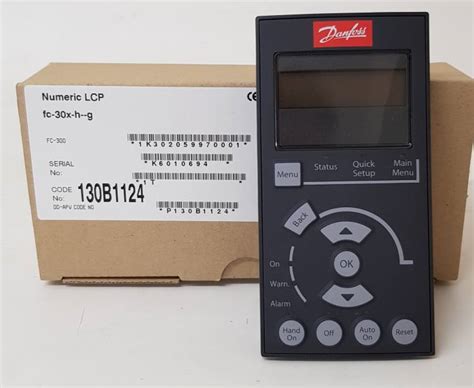 Danfoss B Vlt Control Panel Lcp Numeric Clearance