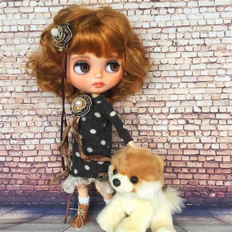 Limage Contient Peut Tre Personne Ooak Dolls Blythe Dolls Ooak