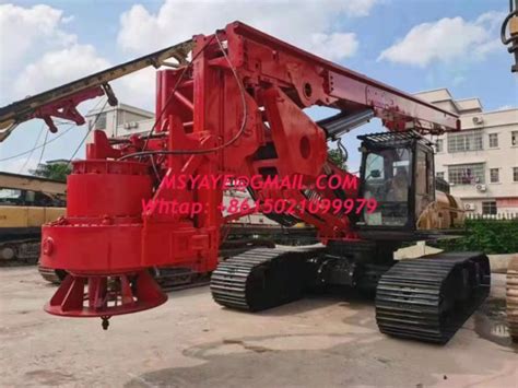 Sany Sr250 Piling Rig Machine Heavy Duty Mining Drilling Machine Rig