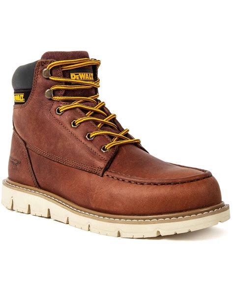 Dewalt Mens Flex Lace Up Work Boots Moc Toe Boot Barn