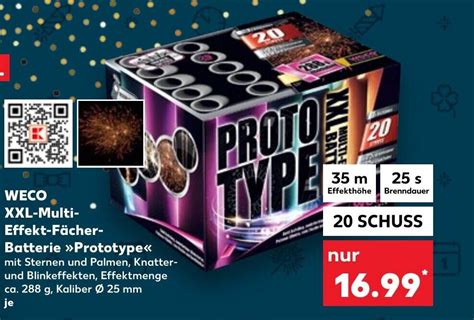 Weco Xxl Multi Effekt F Cher Batterie Prototype Aanbieding Bij Kaufland De