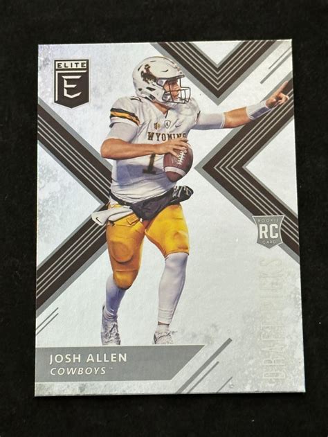 Lot 2018 Panini Elite DP RC Josh Allen Rookie