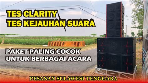 CEK SOUND PAKET SOUND SIAP BUNYI PESANAN Bpk BOIMIN DARI SULAWESI