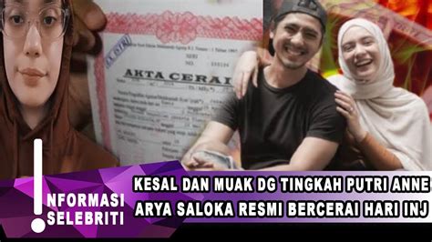 Arya Saloka Dan Putri Anne Bermasalah Arya Saloka Cerai Gosip Artis