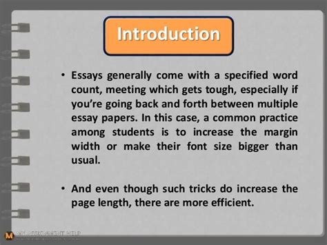 How To Make An Essay Longer Word Count How To Increase Your Essay Word Count Word Counter Blog