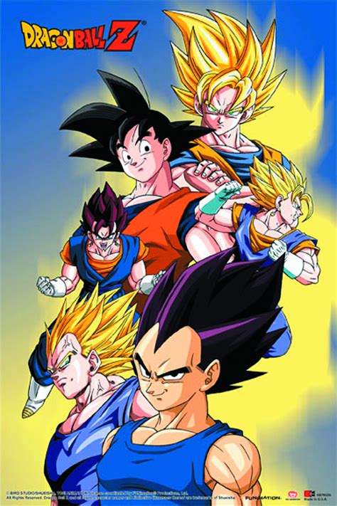 Dragon Ball Z Printable Poster