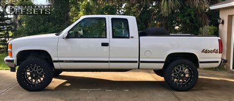 1997 Chevrolet K1500 With 20x10 24 Xd Xd820 And 29555r20 Nitto Ridge Grappler And Suspension