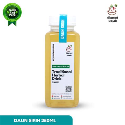 Jual Jamu Daun Sirih Murni Jamu Djampi Sayah Jamu Tradisional Herbal