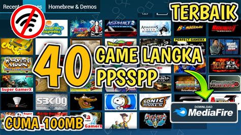 1 40 Game Langkah PPSSPP Ukuran Kecil Terbaik 100MB Di Android