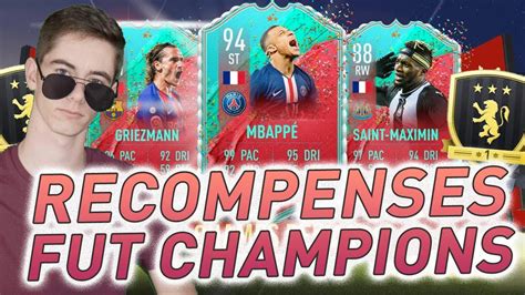 Mes RÉcompenses Du Fut Champions Avec La Team Bronze Fifa 20 Pack