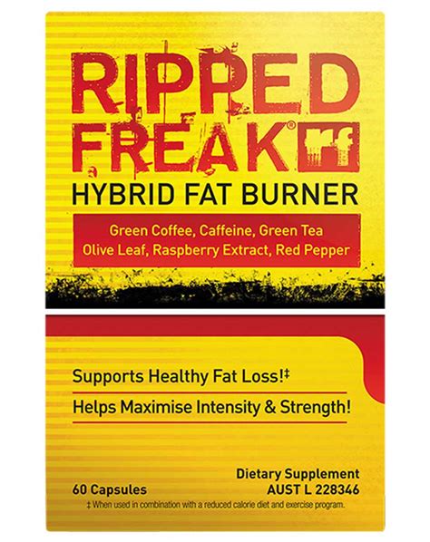 Ripped Freak By Pharma Freak 60 Capsules Daily Supplements Australia