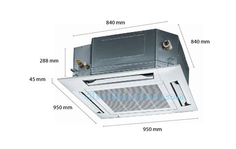 Ceiling Cassette Air Conditioner Size Review Home Co