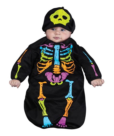 Skeleton Bunting Baby Costume