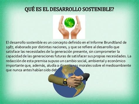 Desarrollo Sostenible Diapositivas