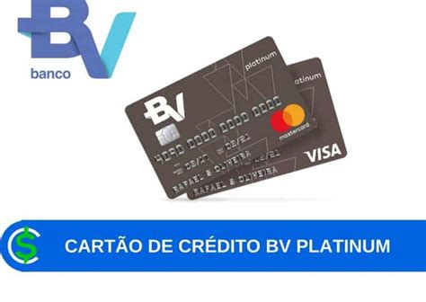 Cart O De Cr Dito Bv Platinum Conhe A Detalhes E Pe A O Seu