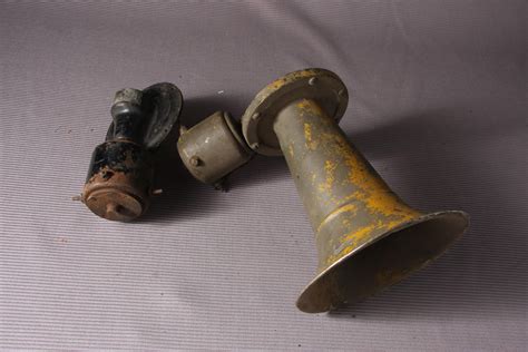 Bonhams Cars : A large Klaxon horn,