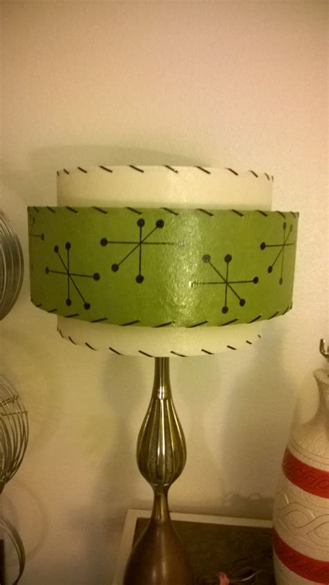 Mid Century Vintage Style 3 Tier Fiberglass Lamp Shade Etsy