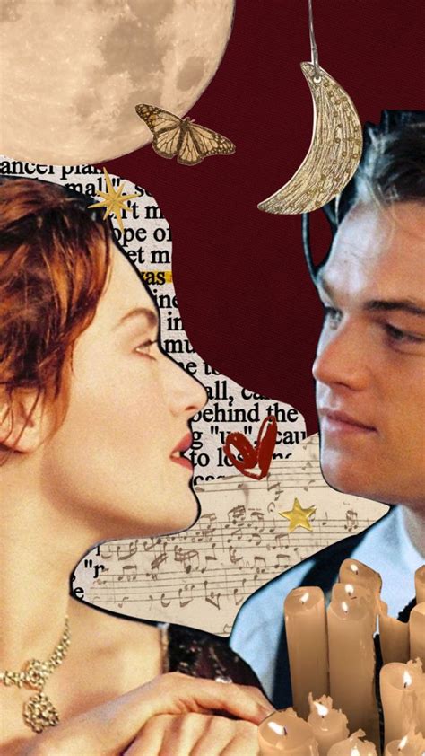 Titanic Katewinslet Leonardodicaprio Vintage Aesthetic Love