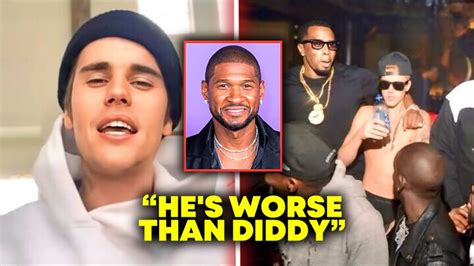 Video Justin Bieber Reveals How Usher Betrayed Him To Diddy Diddy