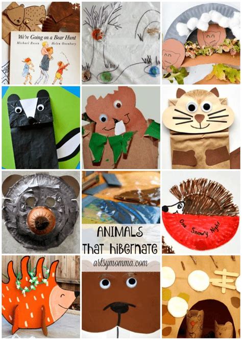 Fun Preschool Hibernation Theme Activities Artsy Momma Hibernation