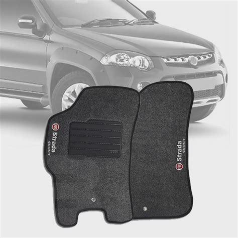 Tapete Carpete Tevic Fiat Strada Adventure 2009 10 11 12 Cabine Dupla