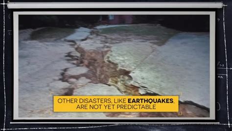 Read About Predicting Natural Disasters Science For Grades 6 8