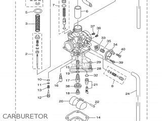 Yamaha Breeze Carburetor Diagram Wiring Diagram Pictures