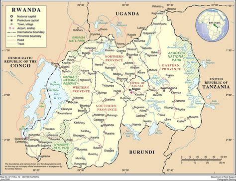 Political Maps Of Rwanda Download Scientific Diagram