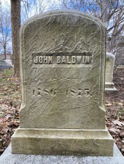 John Baldwin Find A Grave Memorial