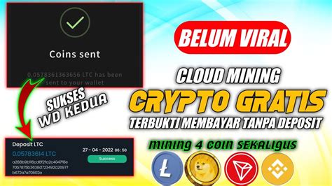 WD Ke 2 LTC Masuk Mining Litecoin Gratis 2022 Mining Crypto Gratis