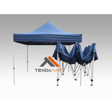 Jual Tenda Lipat 3mx3m Hexa Steel Premium Polos Putih Jakarta Barat Tendamartid Tokopedia