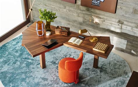 Ventaglio Writing Desk By Cassina Design Charlotte Perriand