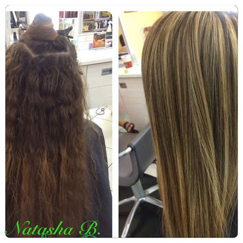 Before After Color Correction Blonde Highlights Dimensions Blonde