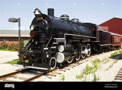 Locomotive At The National Railroad Museum Green Bay Wisconsin Wi Stock