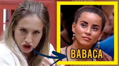 Bruna Pelas Costas Chama Domitila De Babaca Youtube