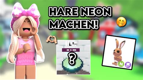 Hare Neon Machen In Adopt Me Deni Sistars Roblox Deutsch Youtube