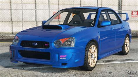 Subaru Impreza Wrx Sti Gdb Spanish Sky Blue [replace] Para Gta 5