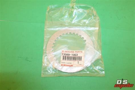 KAWASAKI KX 125 KDX 200 1985 1992 NOS STEEL CLUTCH PLATE 13089 1063