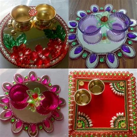 Decorative Pooja/ Aarti Thali at Rs 79/piece | पूजा का सामान in Mysore | ID: 13340559773