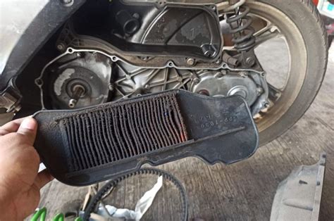 Tips Beli Motor Bekas Potong Filter Udara Bikin Tarikan Motor Enteng