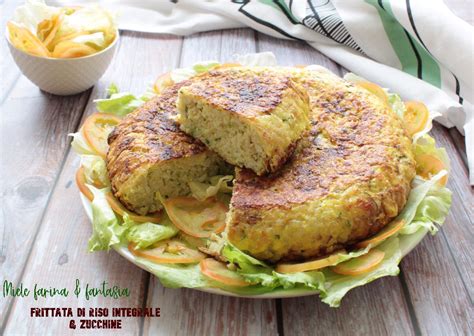 Frittata Di Riso Integrale E Zucchine Miele Farina Fantasia