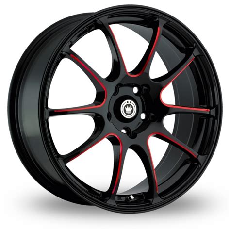 Black Red Alloy Wheels View Our Full Selection At Wheelbase