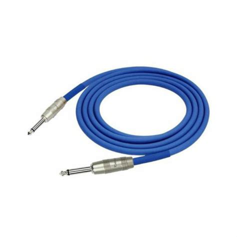 Kirlin IPCV241 Straight Jack To Jack Cable 6m Blue BC Electronics