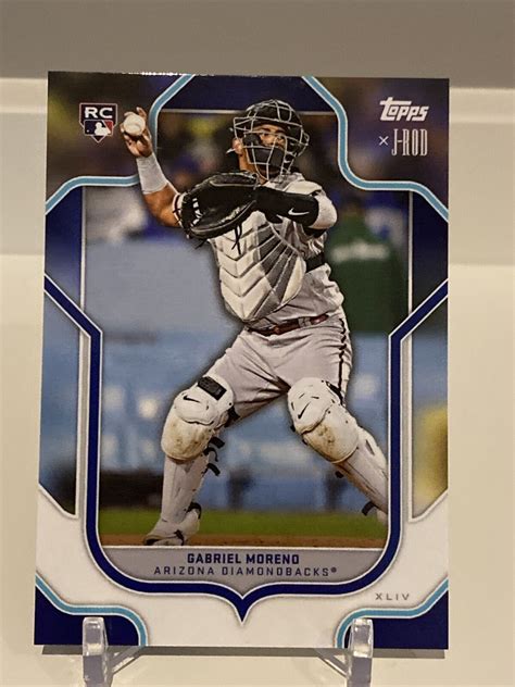 2023 Topps X J Rod The Show Out Collection Gabriel Moreno Rookie RC