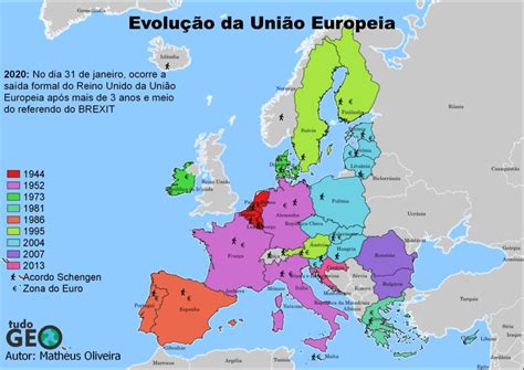 Conheça a história da União Europeia através de mapas TudoGeo